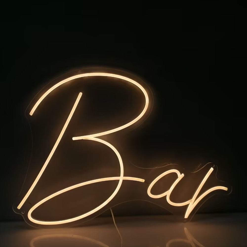 Home Decor Logo Design - ป้ายไฟนีออน LED แบบกำหนดเอง ออกแบบชื่อส่วนตัว โลโก้ธุรกิจ ของตกแต่งบ้าน
