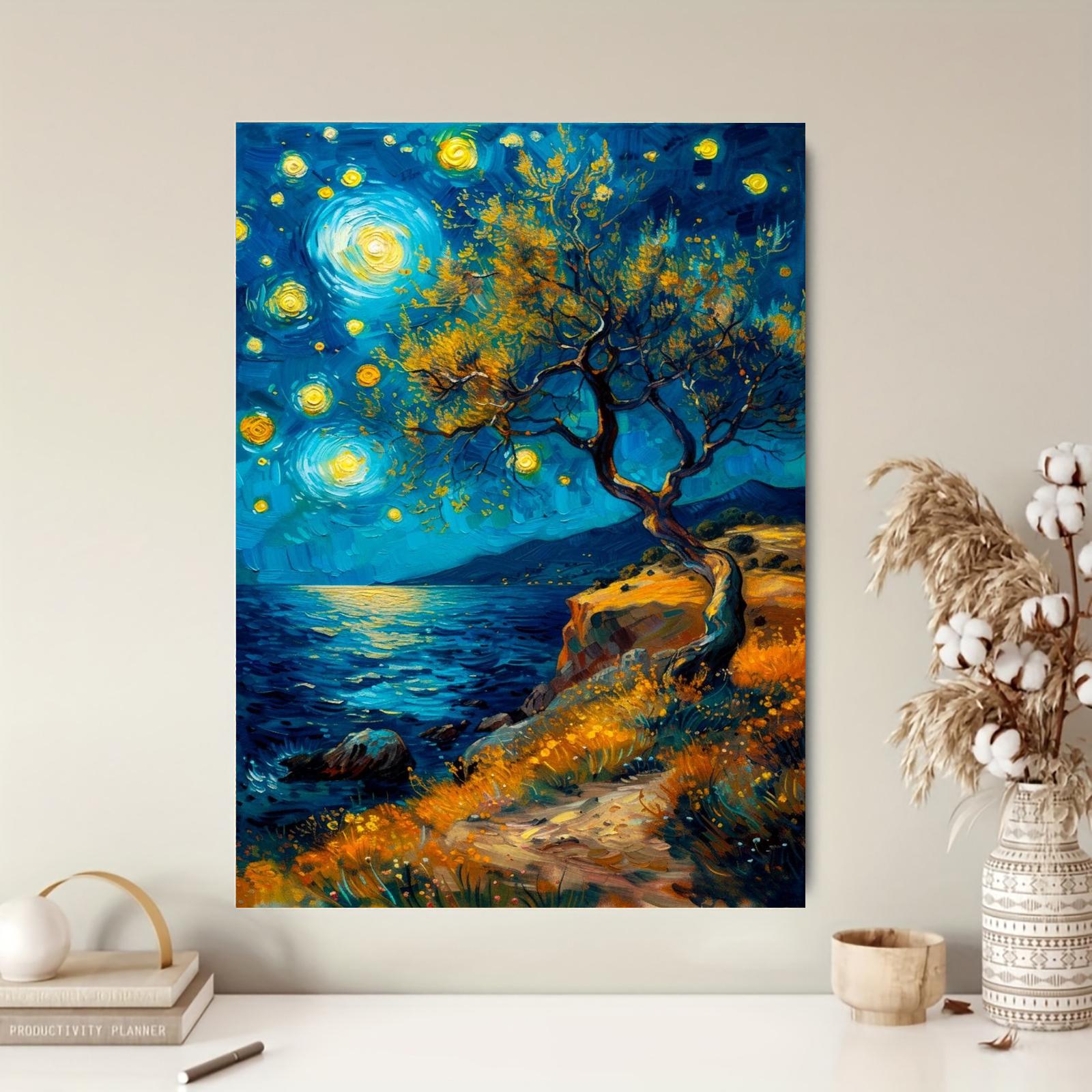 Home Decor Under 1000 - 500/1000/1200/2000PCS ปริศนาสำหรับผู้ใหญ่ใต้แสงจันทร์ริมทะเล,จิ๊กซอว์ปริศนาเกมท้าทายสมองของขวัญตกแต่งบ้าน