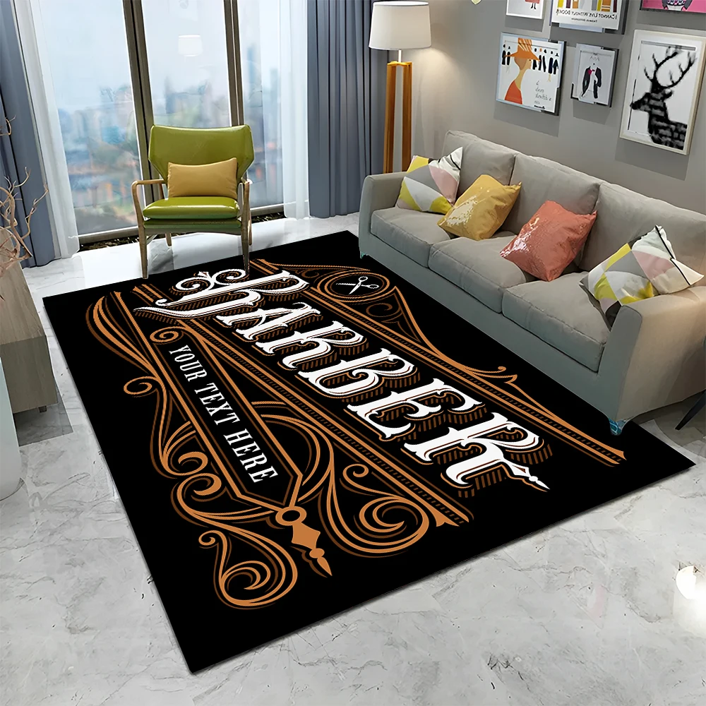 Home Decor Online Shopping - 3D ร้านตัดผม Skull Vintage ป้าย HD