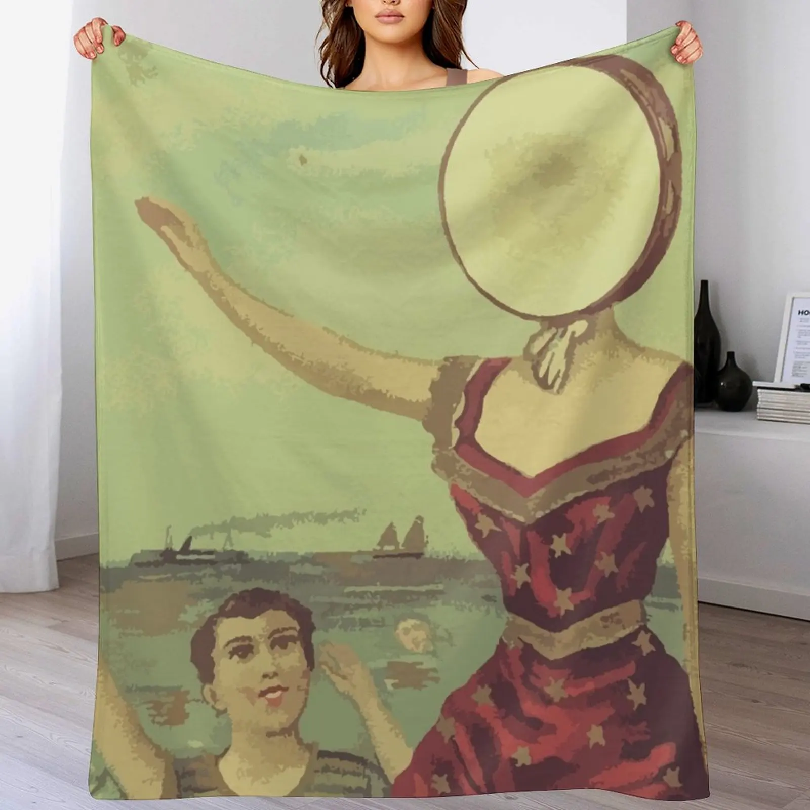 Neutral Throw Blanket - นิวทรัล มิลค์ โฮเทล อิน เดอะ เอโรพแลน