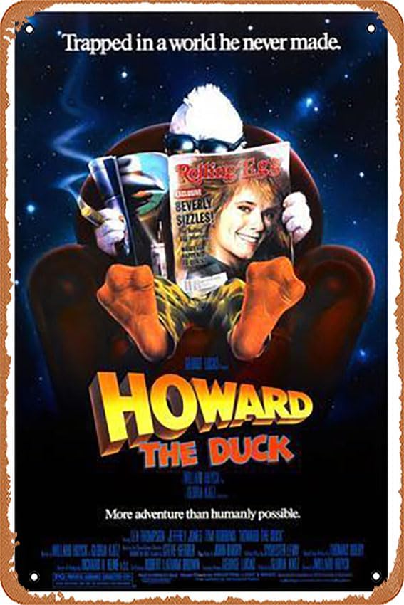 Home Decor Duck - ป้ายโลหะ - ฮาวเวิร์ด เดอะ ดั๊ก [1986]