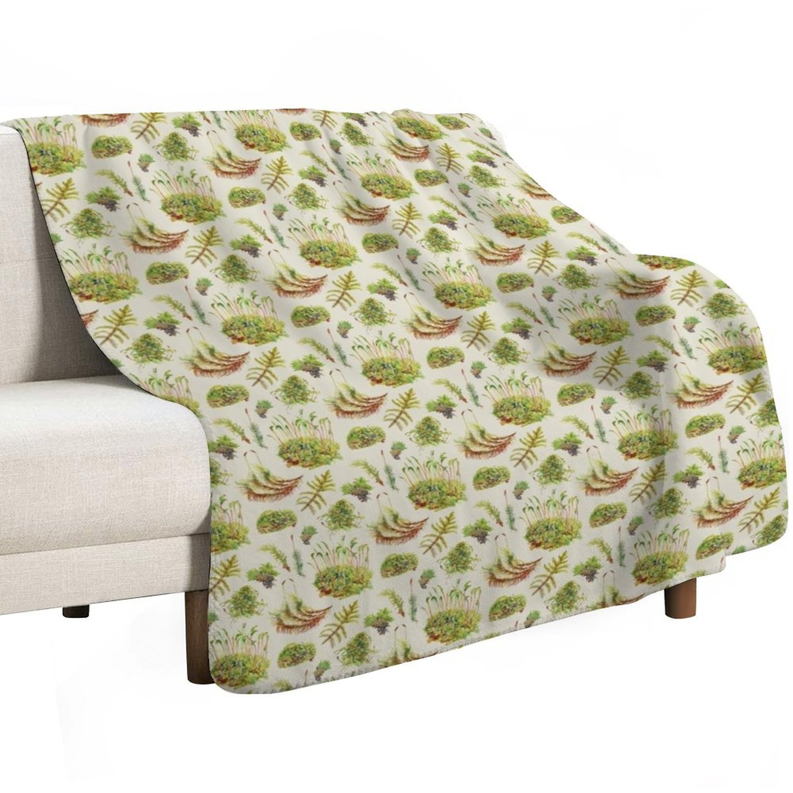มอสส์ - ผ้าห่มนุ่มสบายแบบกลางเ - Neutral Throw Blanket บทวิจารณ์และราคา