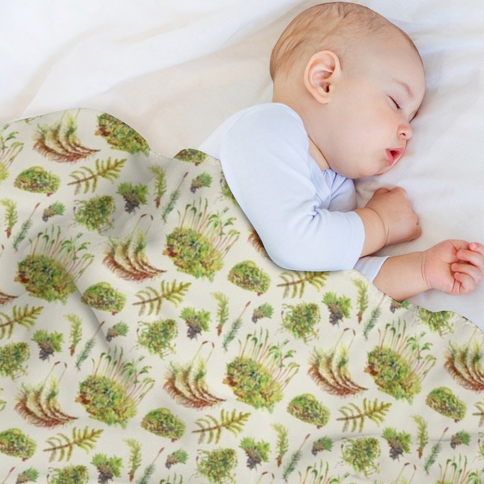 มอสส์ - ผ้าห่มนุ่มสบายแบบกลางเ - Neutral Throw Blanket บทวิจารณ์และราคา