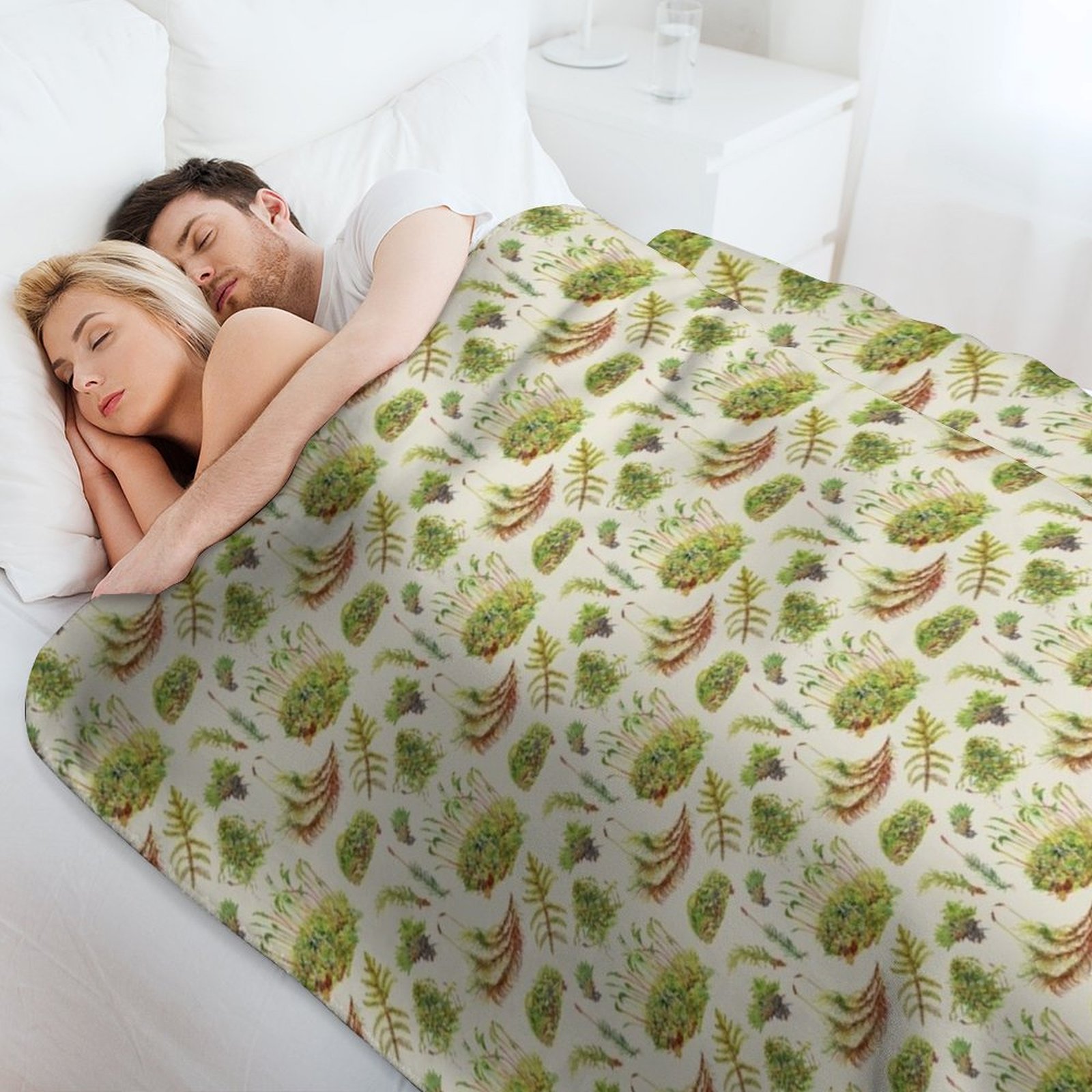 มอสส์ - ผ้าห่มนุ่มสบายแบบกลางเ - Neutral Throw Blanket บทวิจารณ์และราคา