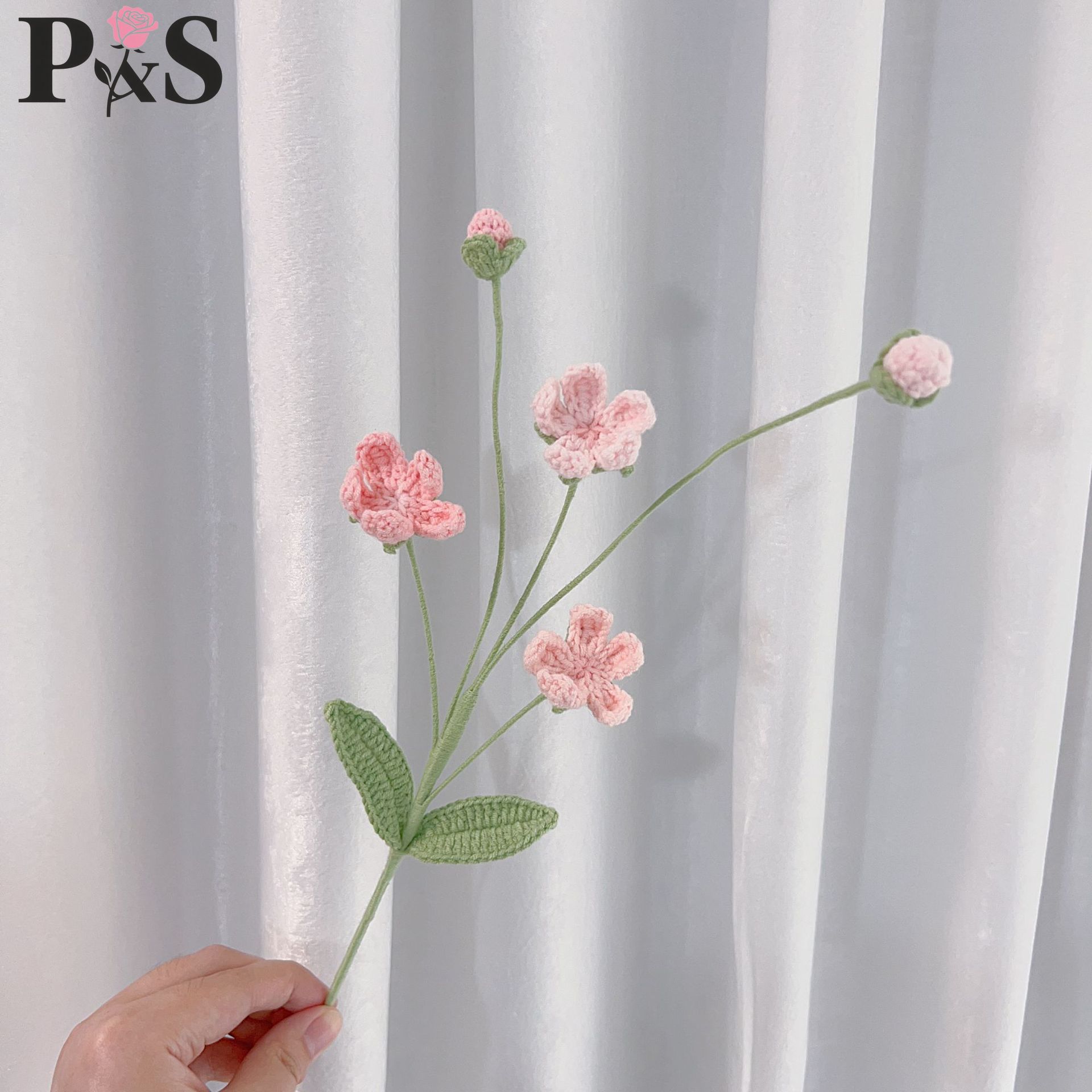 โครเชต์แฮนด์เมดดอกไม้ Androsac - Home Decor Tulip บทวิจารณ์และราคา