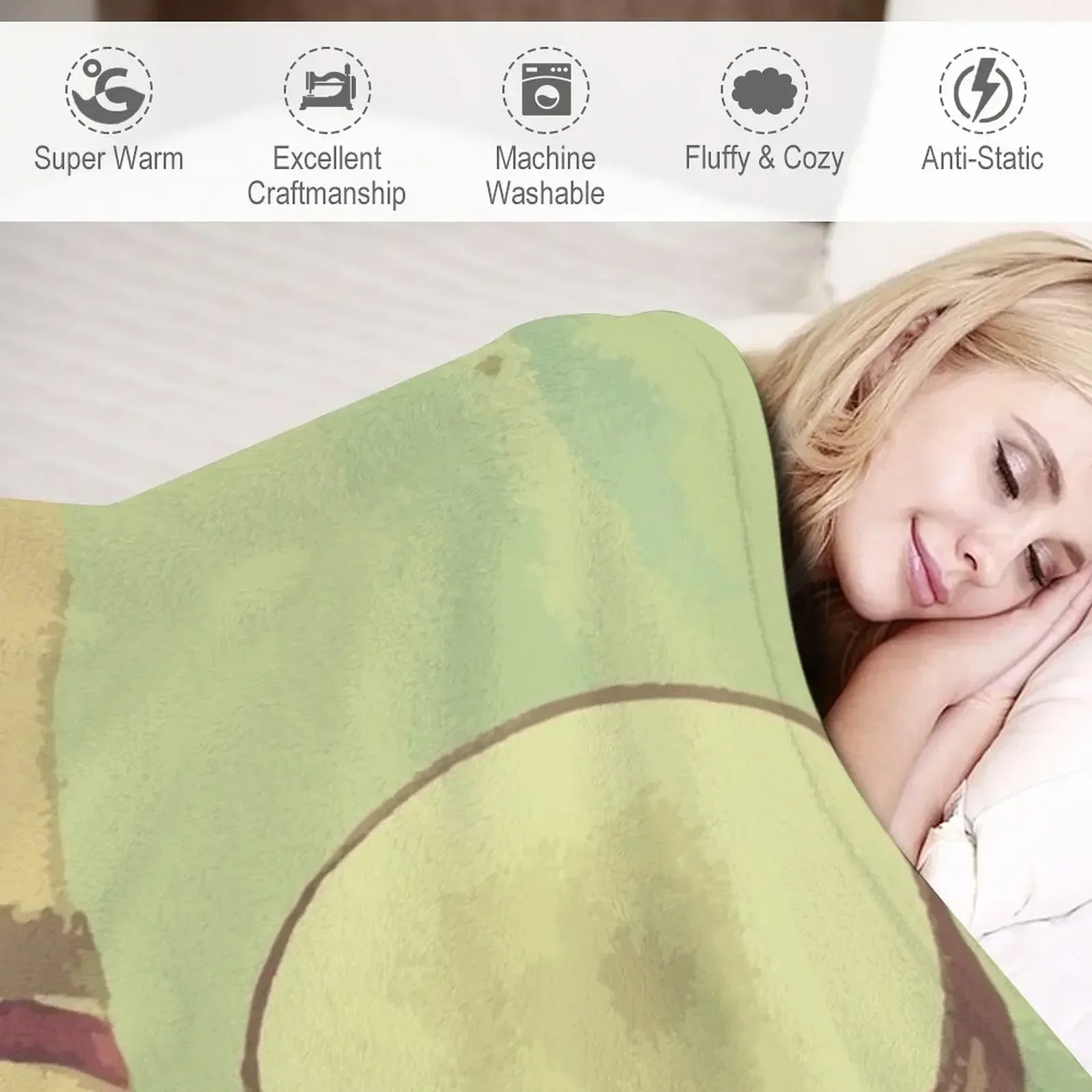ผ้าห่มคลุมไหลลาย Neutral Milk  - Neutral Throw Blanket บทวิจารณ์และราคา