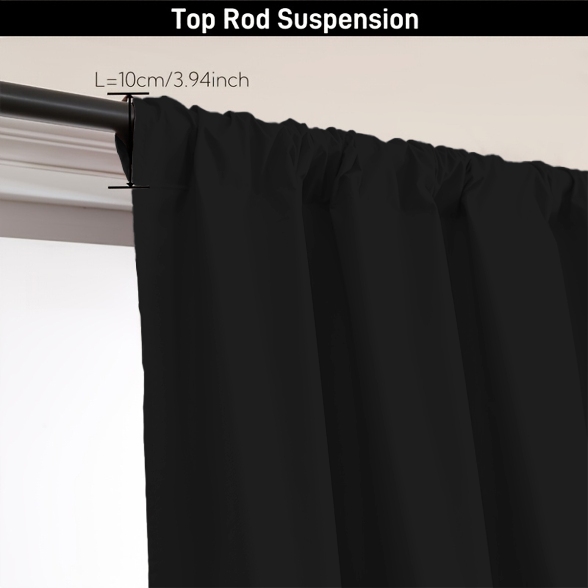ผ้าม่านสีทึบเรียบง่าย 1 ชิ้น ผ - Home Decor Curtains บทวิจารณ์และราคา