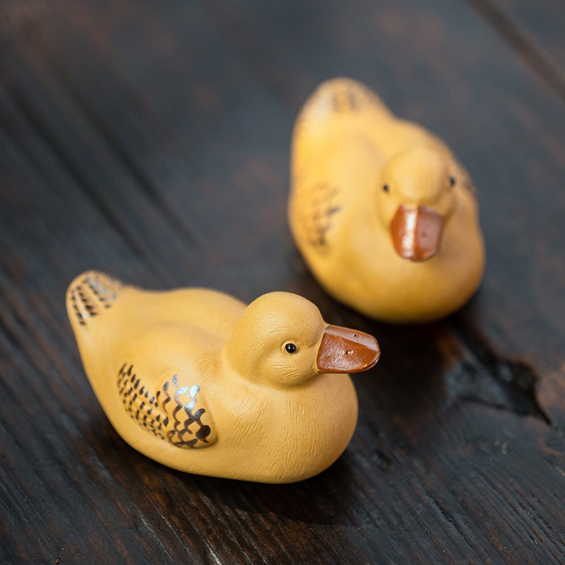 ตุ๊กตาเป็ดน่ารักทำมือจากเซรามิ - Home Decor Duck บทวิจารณ์และราคา