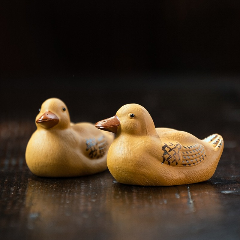 ตุ๊กตาเป็ดน่ารักทำมือจากเซรามิ - Home Decor Duck บทวิจารณ์และราคา