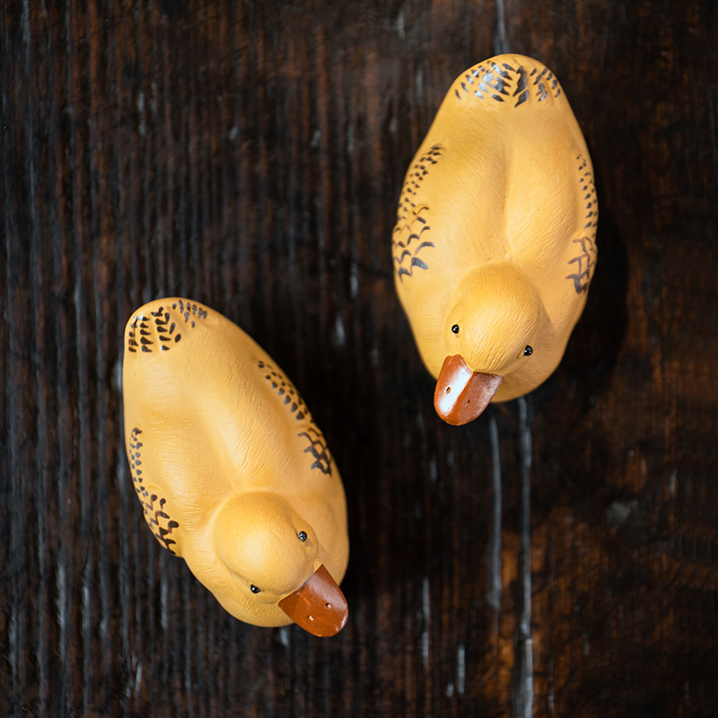 ตุ๊กตาเป็ดน่ารักทำมือจากเซรามิ - Home Decor Duck บทวิจารณ์และราคา