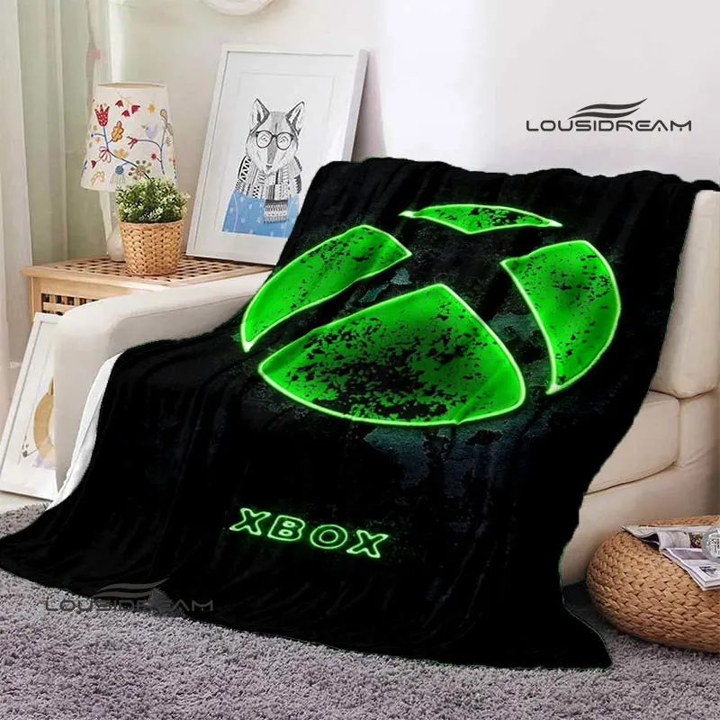 ผ้าห่มขนแกะลายโลโก้ Xbox ดีไซน - Home Decor Logo Design บทวิจารณ์และราคา