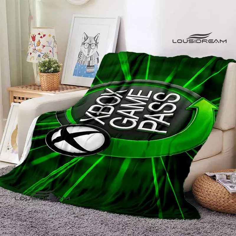 ผ้าห่มขนแกะลายโลโก้ Xbox ดีไซน - Home Decor Logo Design บทวิจารณ์และราคา