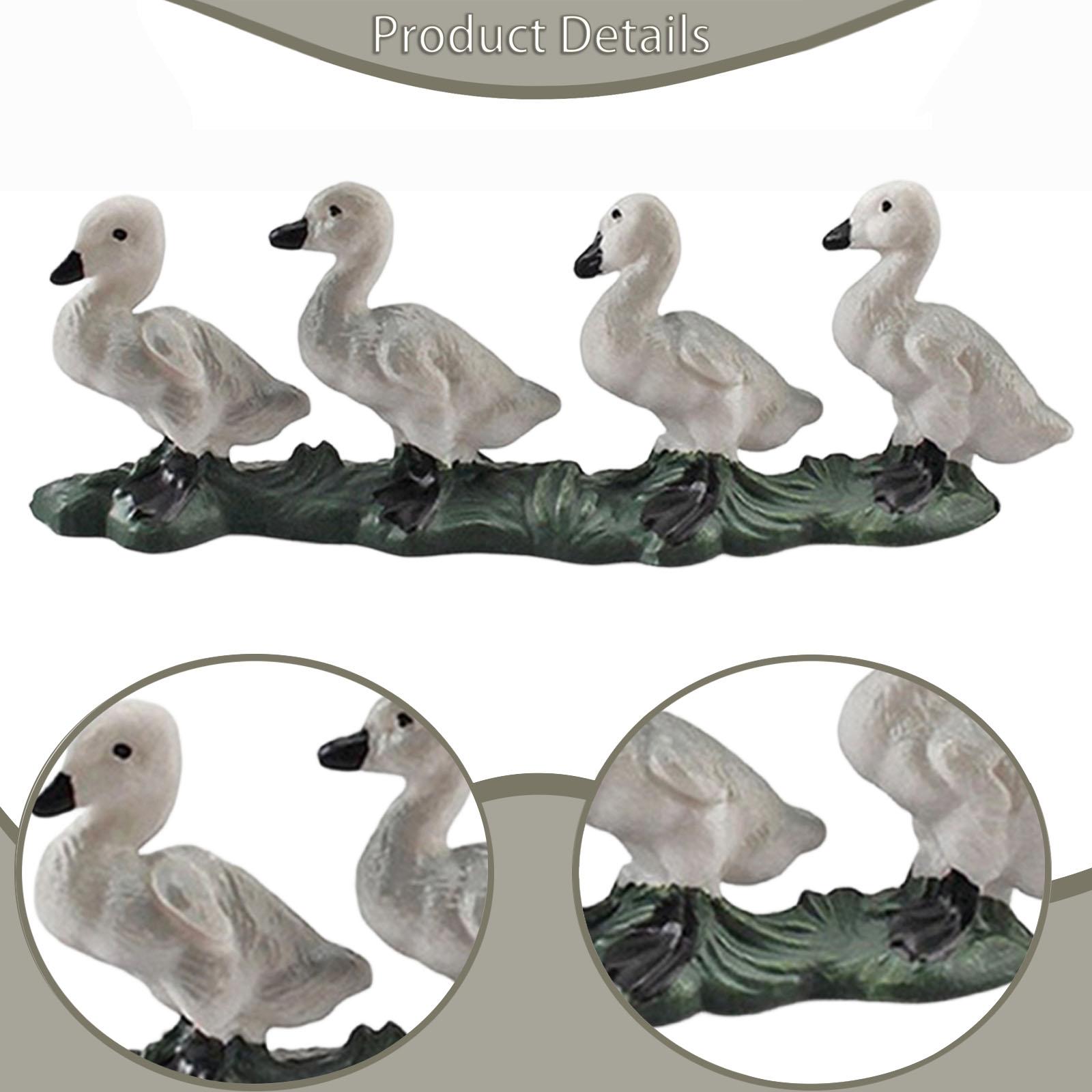โมเดลเป็ด รูปปั้นสัตว์ พีวีซี  - Home Decor Duck บทวิจารณ์และราคา