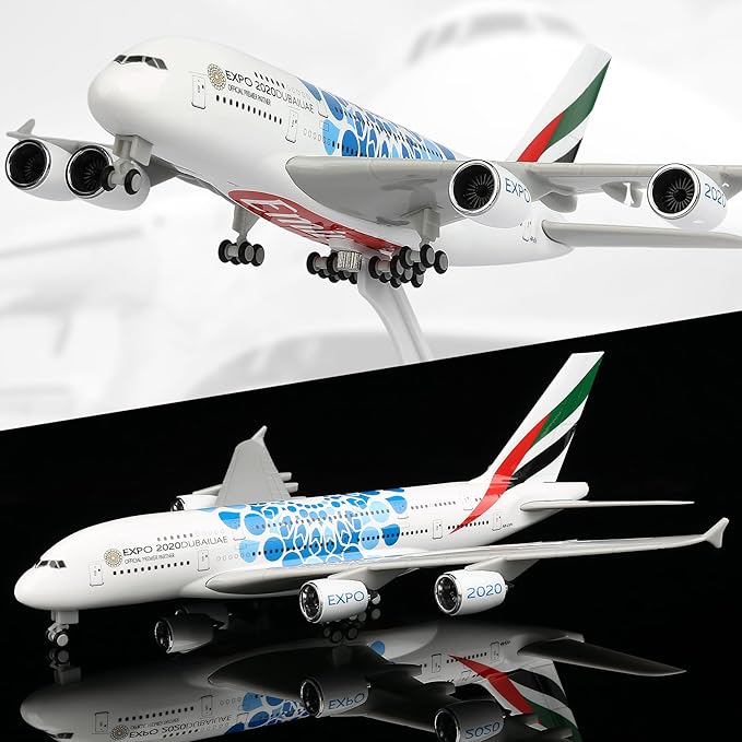 โมเดลเครื่องบิน A380 ของสายการ - Home Decor Expo บทวิจารณ์และราคา