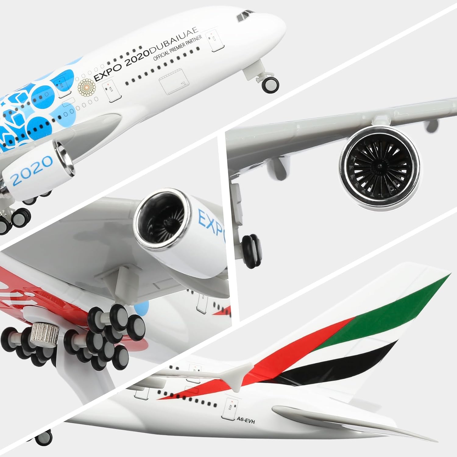 โมเดลเครื่องบิน A380 ของสายการ - Home Decor Expo บทวิจารณ์และราคา