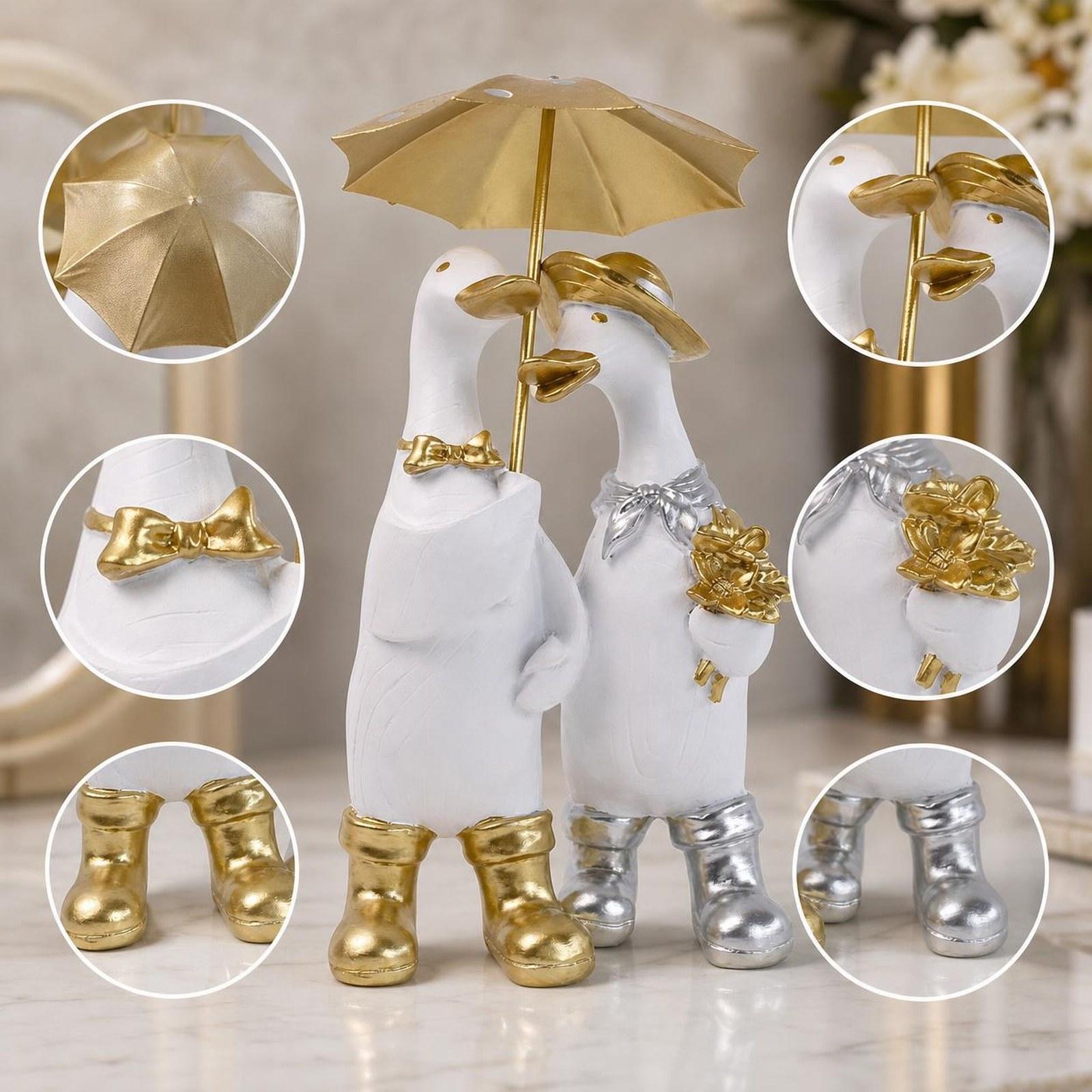 รูปปั้นเป็ดเหมือนจริง เรซิ่น ข - Home Decor Duck บทวิจารณ์และราคา