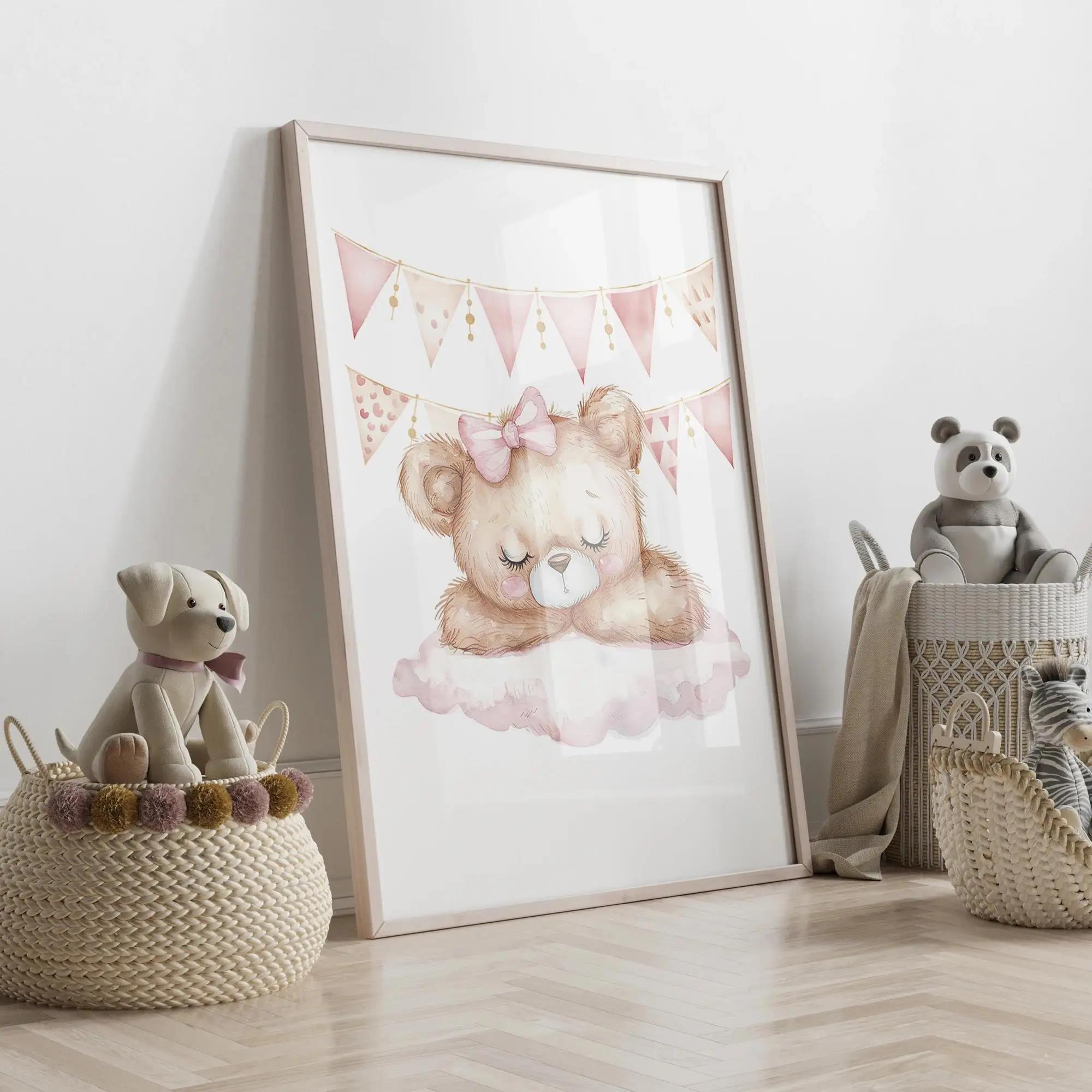 สีชมพู Dream Bear Carousel เต็ - Home Decor Reviews บทวิจารณ์และราคา