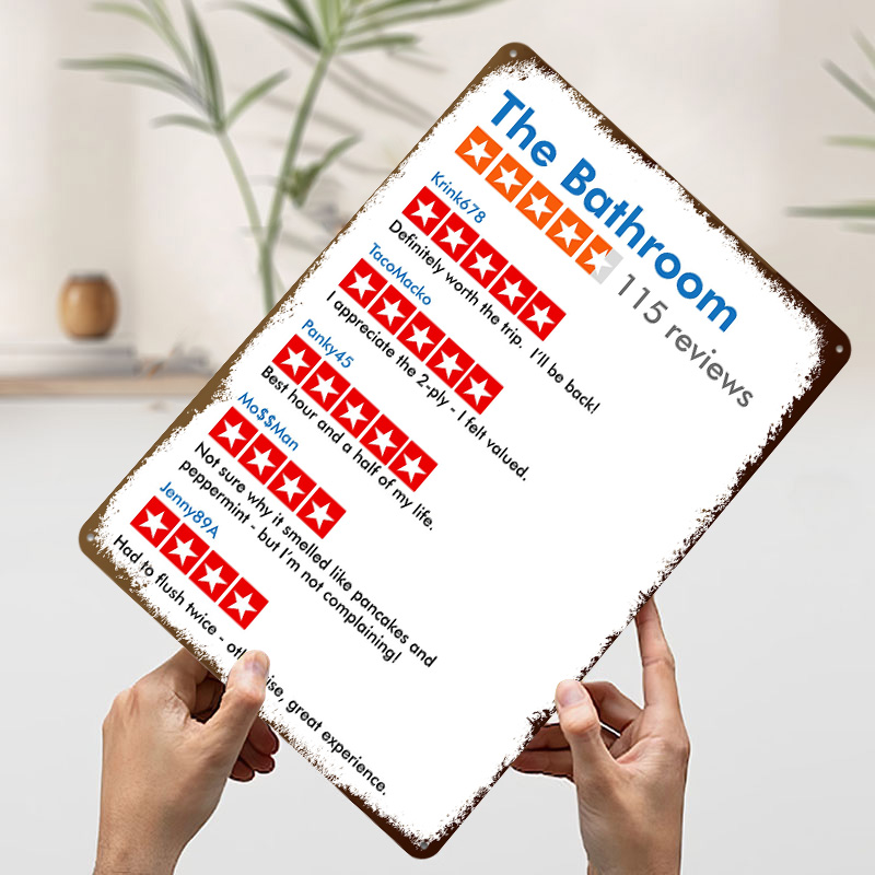 โปสเตอร์พิมพ์ลายคำรีวิวตลกๆ สำ - Review Home Decor บทวิจารณ์และราคา