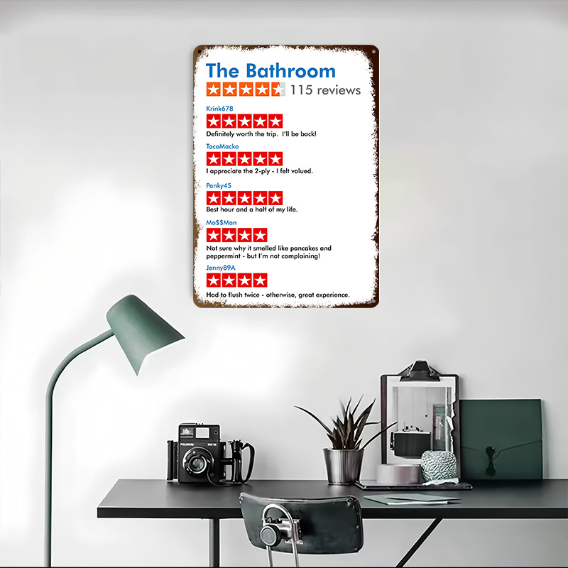 โปสเตอร์พิมพ์ลายคำรีวิวตลกๆ สำ - Review Home Decor บทวิจารณ์และราคา