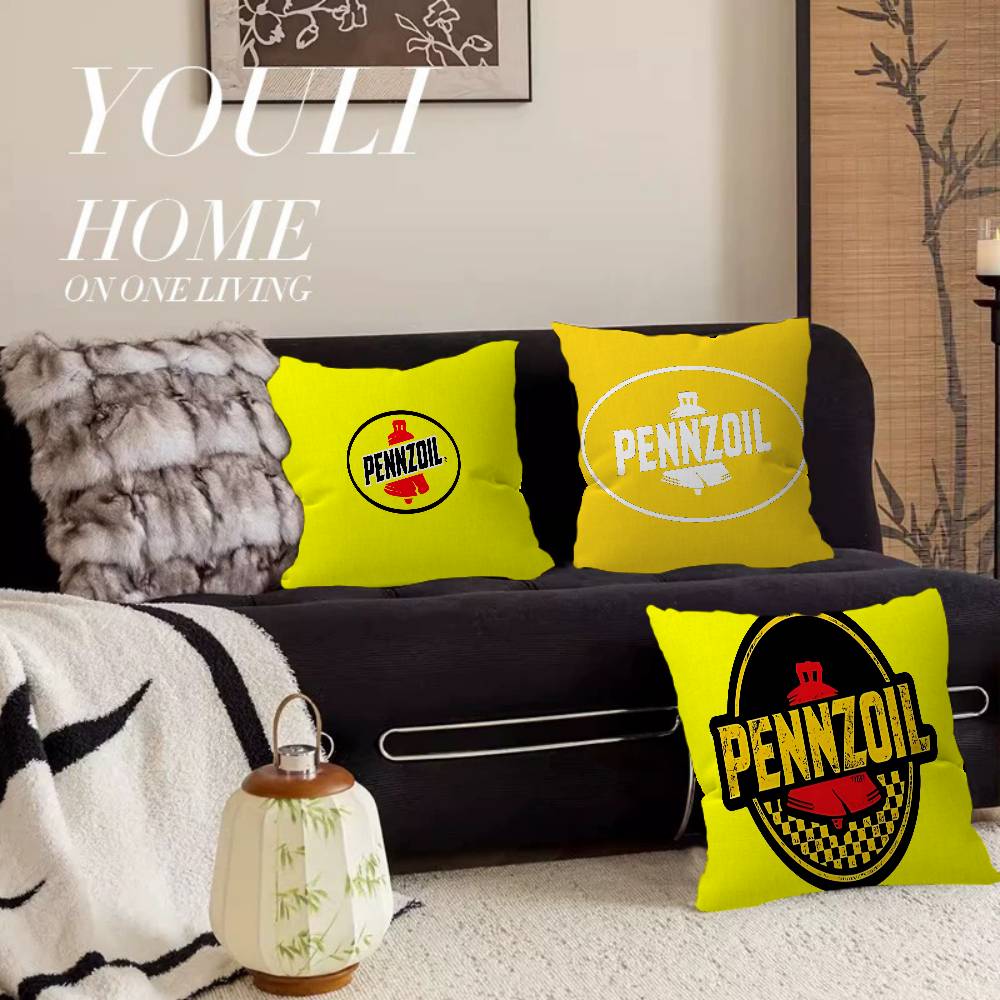 พรมเช็ดเท้าลายโลโก้ PENNZOIL ล - Home Decor Logo Design บทวิจารณ์และราคา