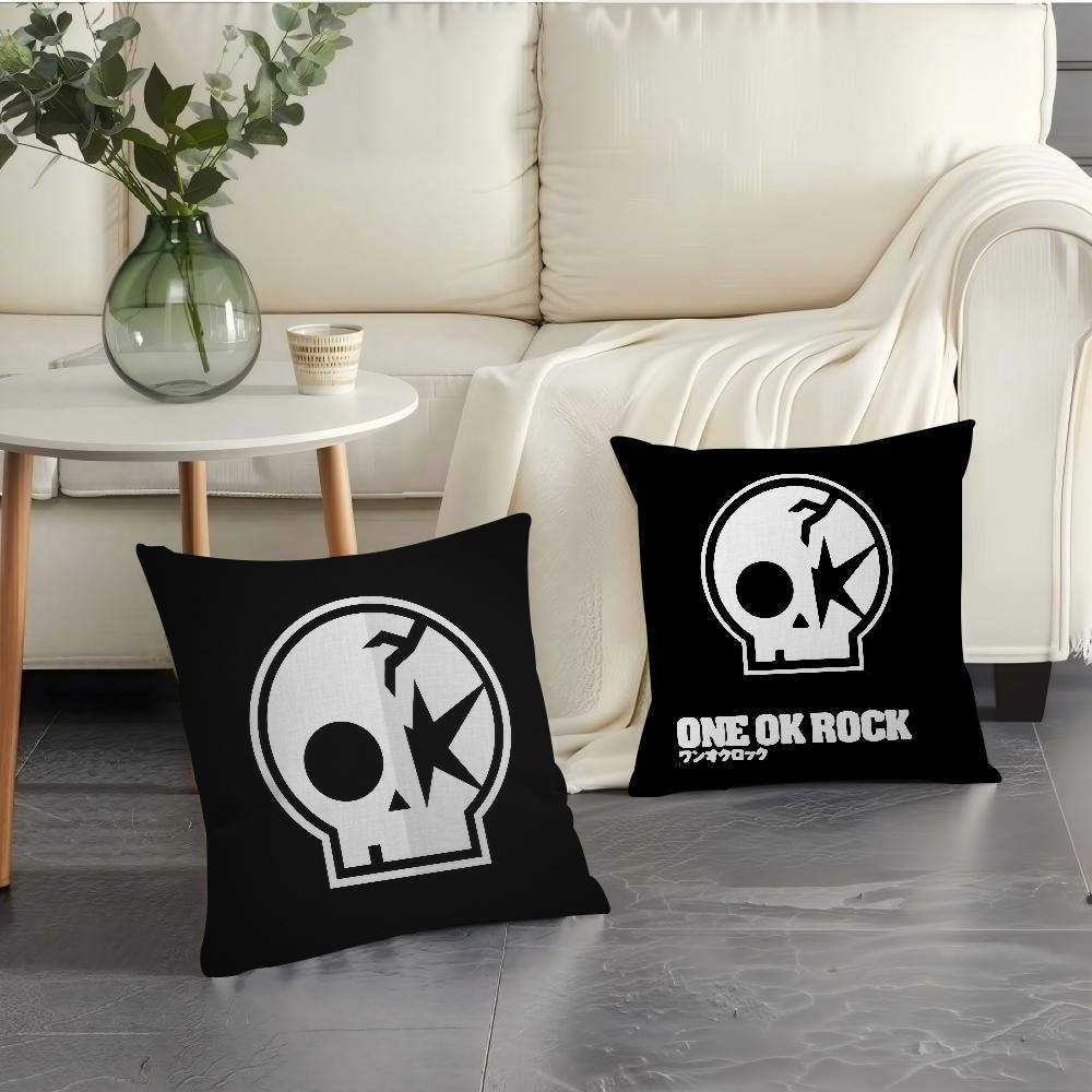 โลโก้ ONE OK ROCK ปลอกหมอน ปลอ - Home Decor Logo Design บทวิจารณ์และราคา