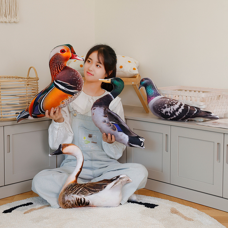 จําลอง 3D พิมพ์หมอนสัตว์เหมือน - Home Decor Duck บทวิจารณ์และราคา