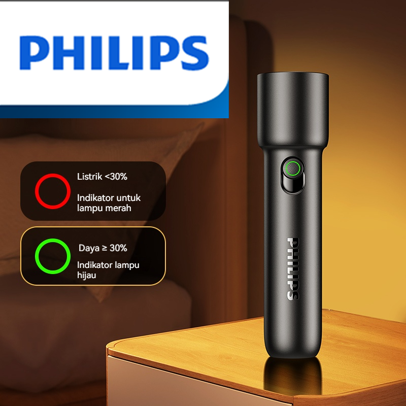 Philips 2024ใหม่ EDC ไฟฉายพกพา - Philips Bulb Hue บทวิจารณ์และราคา