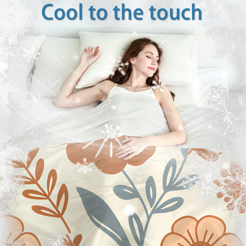 ผ้าห่มลายดอกไม้สไตล์วินเทจแบบก - Neutral Throw Blanket บทวิจารณ์และราคา