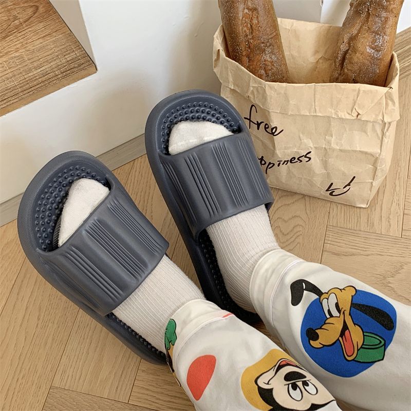 รองเท้าแตะนวดในบ้านสำหรับผู้หญ - Home Decor Outside บทวิจารณ์และราคา