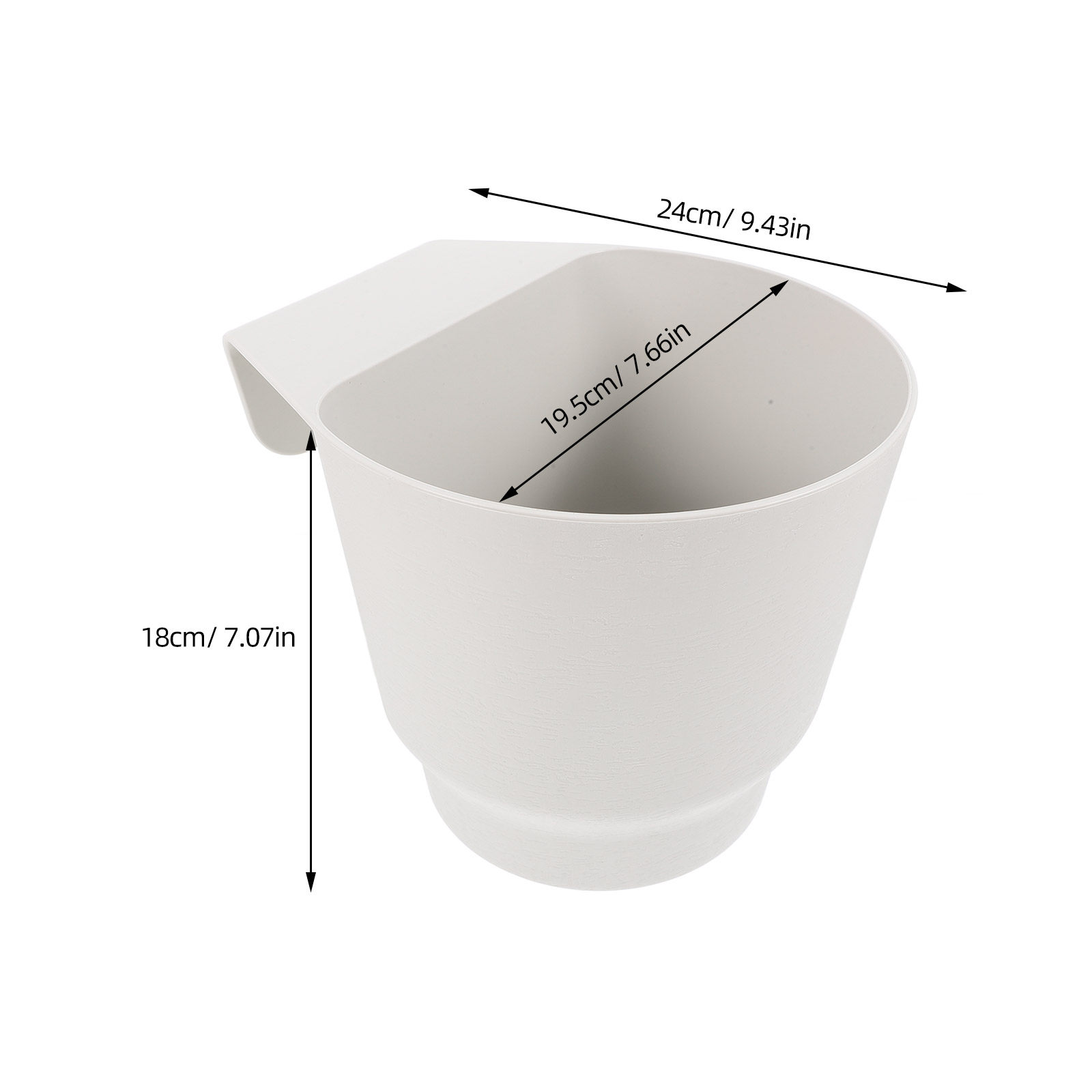 กระถางพลาสติกสีม่วงแบบรดน้ำเอง - Succulent Planter Pot บทวิจารณ์และราคา
