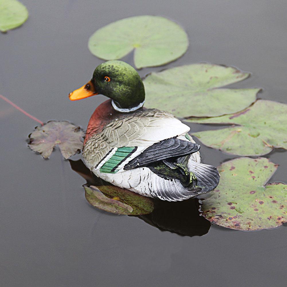 รูปปั้นเป็ดสวนกลางแจ้งขนาดใหญ่ - Home Decor Duck บทวิจารณ์และราคา