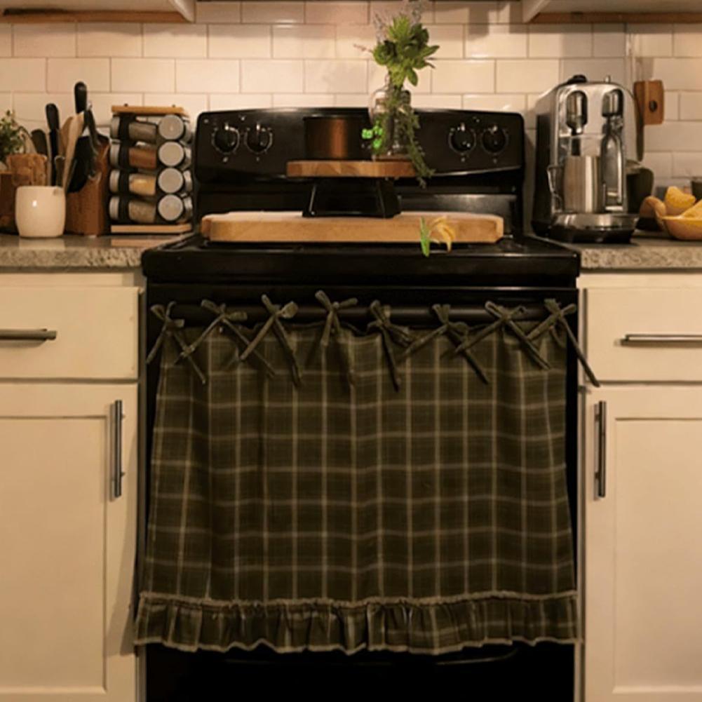 ผ้าคลุมเตาอบสไตล์ฟาร์มเฮาส์ พร - Home Decor Curtains บทวิจารณ์และราคา